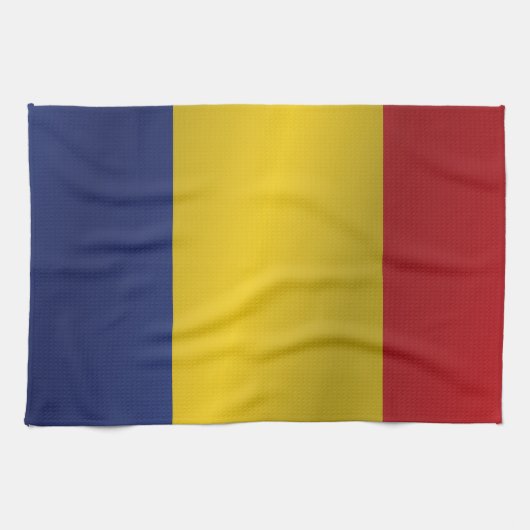 Roemeense vlag theedoek (Horizontaal)
