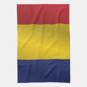 Roemeense vlag theedoek (Verticaal)