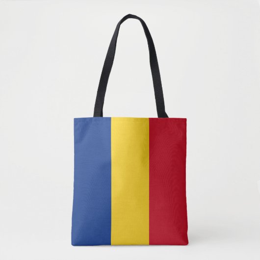 Roemeense vlag tote bag (Voorkant)