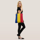 Roemeense vlag tote bag (Op model)