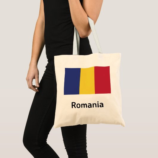 Roemeense vlag tote bag (Voorkant (product))