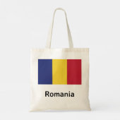 Roemeense vlag tote bag (Achterkant)