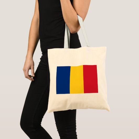 Roemeense vlag tote bag (Voorkant (product))