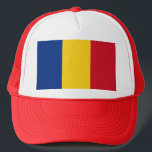 Roemeense vlag trucker pet<br><div class="desc">Roemeense vlag</div>