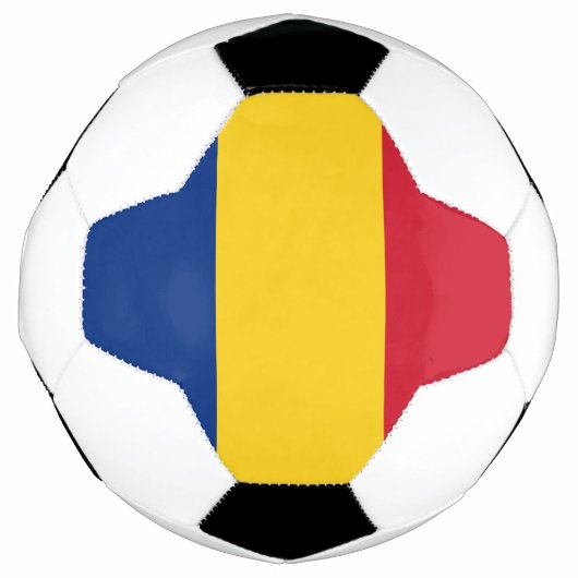 Roemeense vlag voetbal (Voorkant)