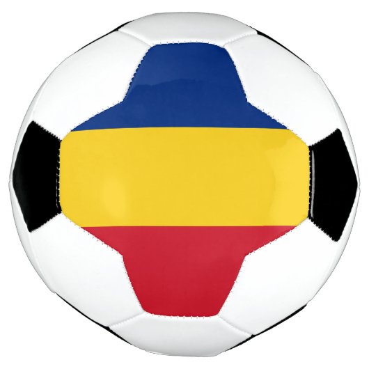 Roemeense vlag voetbal (Gedraaid)