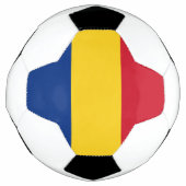Roemeense vlag voetbal (Voorkant)