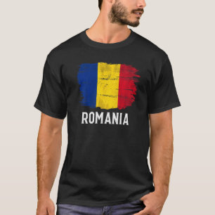 - roemeense vlag voor roemenië t-shirt