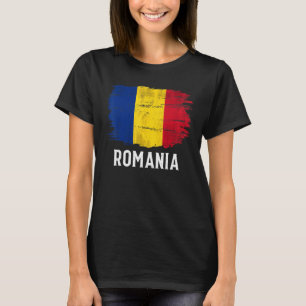 - roemeense vlag voor roemenië t-shirt
