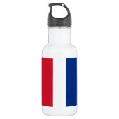 Roemeense vlag Vrijheidsfles Waterfles (Achterkant)