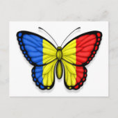 Roemeense vlagervlag briefkaart (Voorkant)