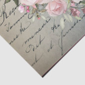 roemeense vogel op een tak tissuepapier (Detail)