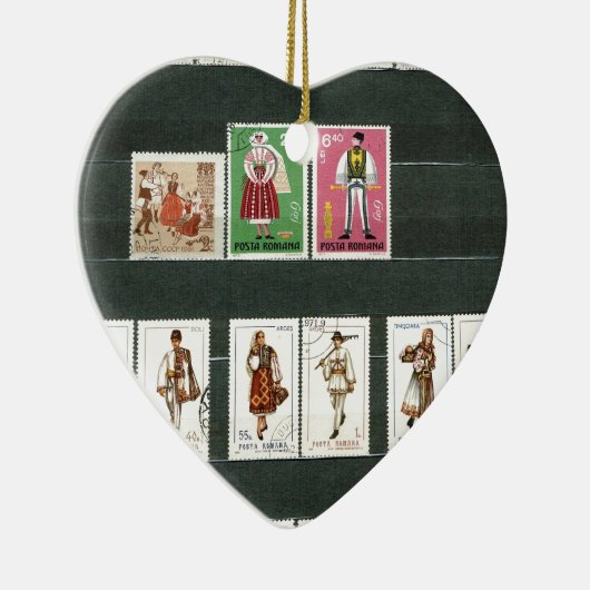 Roemeense volkskostuums 2 keramisch ornament (Rechts)