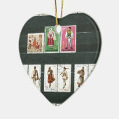 Roemeense volkskostuums 2 keramisch ornament (Links)