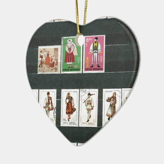 Roemeense volkskostuums 2 keramisch ornament (Links)