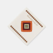 Roemeense volkskunst - etnische motieven servetten (Hoek)