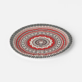 Roemeense volkskunst papieren bordje (Gekanteld)