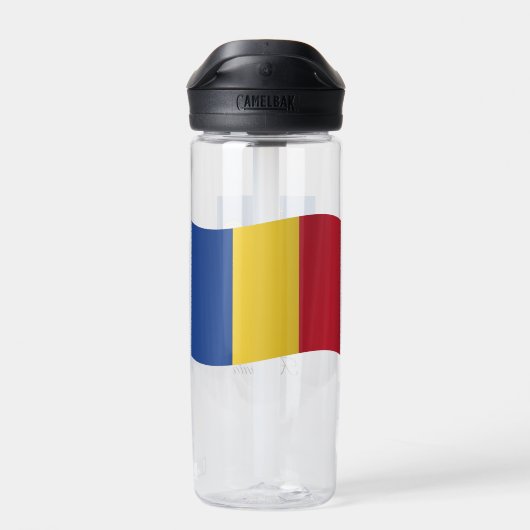 Roemeense wapenmunt, vlag, Roemenië Waterfles (Achterkant)