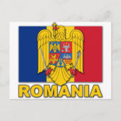 Roemeense wapenschild briefkaart (Voorkant)