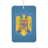 Roemeense wapenschild luchtverfrisser (Voorkant)