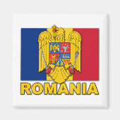 Roemeense wapenschild magneet (Voorkant)