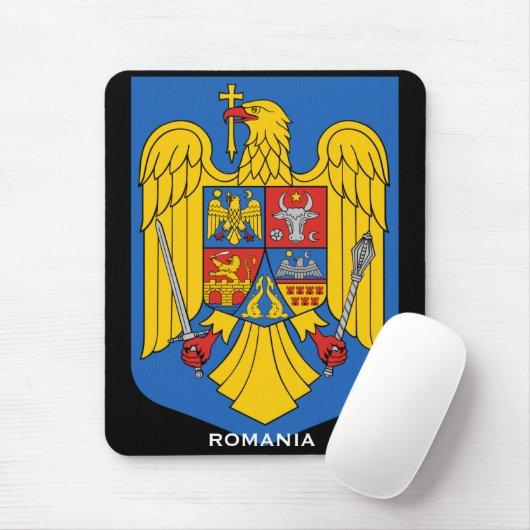 Roemeense wapenstilstand Mousepad Muismat (Met muis)