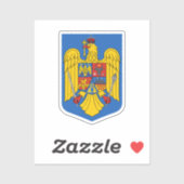 Roemeense wapenstilstand sticker (Vel)
