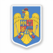 Roemeense wapenstilstand sticker (Voorkant)