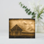 roemeense westerne boerderijboerderij briefkaart (Staand voorkant)