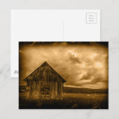 roemeense westerne boerderijboerderij briefkaart (Voorkant / Achterkant)
