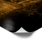 roemeense westerne boerderijboerderij perfect poster (Hoek)