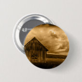 roemeense westerne boerderijboerderij ronde button 5,7 cm (Voorkant /achterkant)