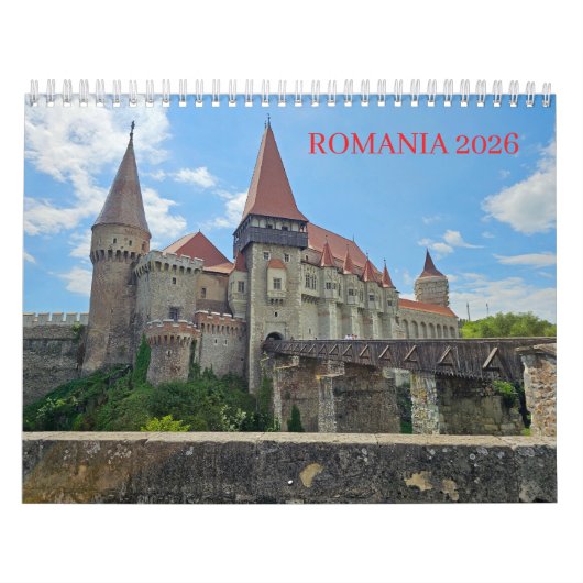 Roemenië 2026 kalender (Hoes)
