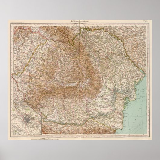 Roemenië 7980 poster (Voorkant)