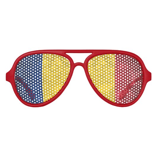 Roemenië Aviator Zonnebril (Voorkant)