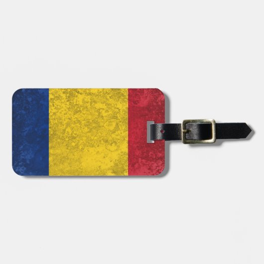 Roemenië Bagagelabel (Voorkant horizontaal)