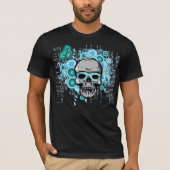 roemenië blauw hemd t-shirt (Voorkant)