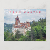 Roemenië Bran Castle uitzicht briefkaart (Voorkant)