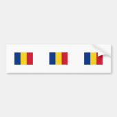 Roemenië Bumpersticker (Voorkant)