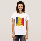 Roemenië - Deșteaptă-te, române! T-shirt (Voorkant volledig)