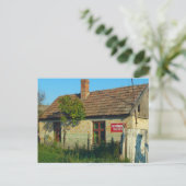 Roemenië, dorpshuis te koop briefkaart (Staand voorkant)