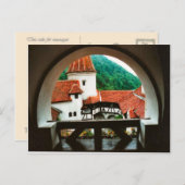Roemenië, Dracula's kasteel, Bran, Transsylvanië, Briefkaart (Voorkant / Achterkant)