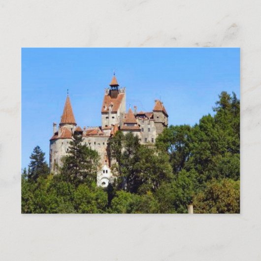 Roemenië, Dracula's kasteel, Bran, Transsylvanië, Briefkaart (Voorkant)