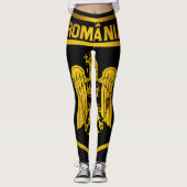 Roemenië Emblem Leggings (Voorkant)