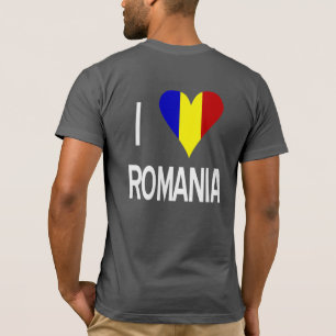 Roemenië en Roemeense vlag T-shirt