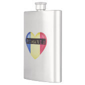 Roemenië Flag Heart Flacon (Links)