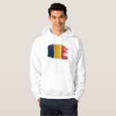 Roemenië Flag Hoodie (Voorkant volledig)