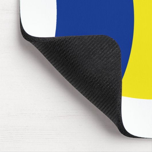 Roemenië Flag Mousepad Muismat (Hoek)