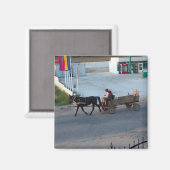 Roemenië, Geen behoefte aan benzine Magneet (Voorkant / Achterkant)