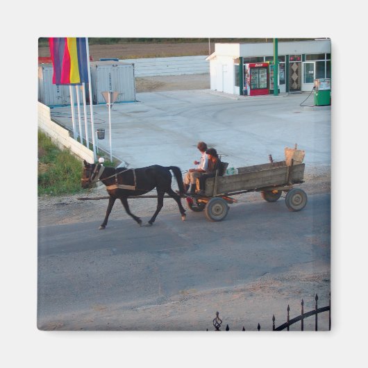 Roemenië, Geen behoefte aan benzine Magneet (Voorkant)